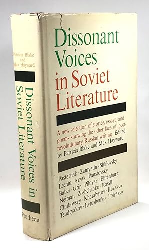 Seller image for Dissonant Voices in Soviet Literature for sale by Clausen Books, RMABA