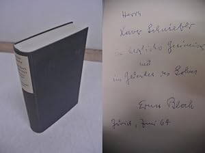 Imagen del vendedor de ERNST BLOCH (1885-1977) Professor Dr., deutscher Philosoph a la venta por Herbst-Auktionen