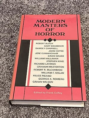 Image du vendeur pour MODERN MASTERS OF HORROR: UK BOOK CLUB HARDCOVER FIRST PRINT mis en vente par Books for Collectors