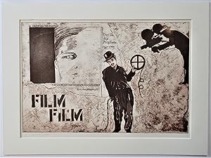 Lithograph print, Film Film, by Jacqueline Jackson, one of 100, c1980