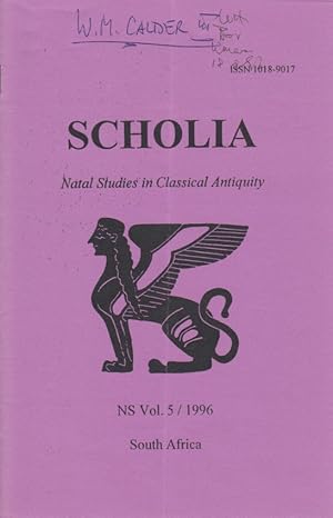 Imagen del vendedor de Marinus A. Wes: Classics in Russia 1700-1855: Between Two Bronze Horsemen. Leiden 1992. [Review from: Scholia, N.S., Vol.5, 1996]. a la venta por Fundus-Online GbR Borkert Schwarz Zerfa