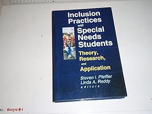 Imagen del vendedor de Inclusion Practices with Special Needs Students: Theory, Research, and Application (Monograph Published Simultaneously As Special Services in the Schools, 2) a la venta por Westgate Bookshop