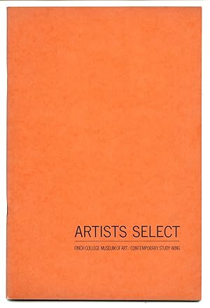 Artists Select: Finch College Museum of Art, Contemporary Study Wing, October 15, 1964 to Decembe...