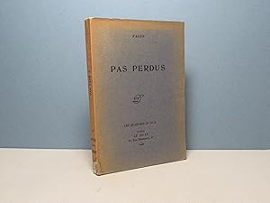 Imagen del vendedor de Pas-perdus a la venta por Aux ftiches