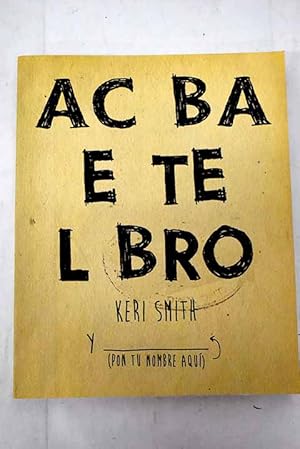 Seller image for Acaba este libro for sale by Alcan Libros
