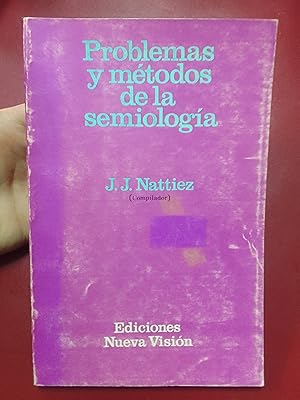 Immagine del venditore per Problemas y mtodos de la semiologa venduto da Librera Eleutheria