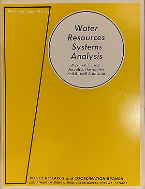 Water Resources Systems Analysis