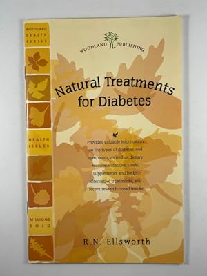 Bild des Verkufers fr Natural Treatments for Diabetes (Woodland Health Series) zum Verkauf von BookEnds Bookstore & Curiosities