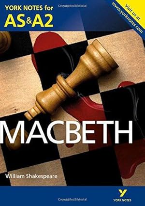 Immagine del venditore per Macbeth (York Notes for AS & A2) venduto da WeBuyBooks