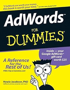 Image du vendeur pour AdWords For Dummies mis en vente par WeBuyBooks