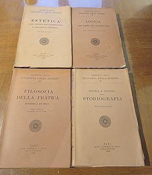 Filosofia dello Spirito. Volume 1 - 2 - 3 et 4.