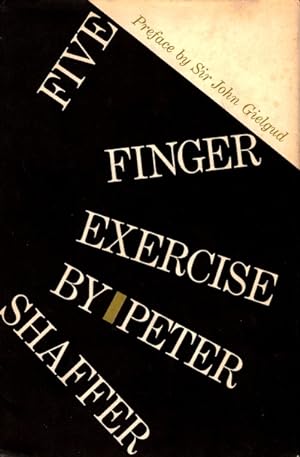 Seller image for Five Finger Exercise: A Play in Two Acts and Four Scenes for sale by LEFT COAST BOOKS