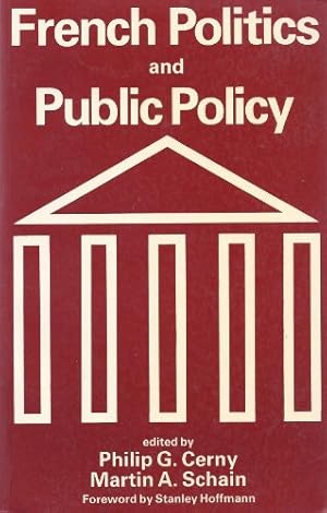 Seller image for French Politics and Public Policy for sale by WeBuyBooks