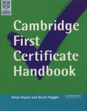 Image du vendeur pour Cambridge First Certificate Handbook (Cambridge First Certificate Skills) mis en vente par WeBuyBooks