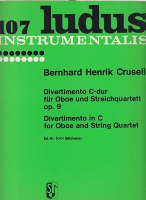 Image du vendeur pour Divertimento in C for Oboe and String Quyartet - Set of Parts mis en vente par Hancock & Monks Music