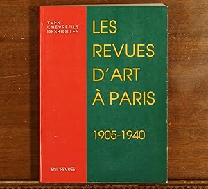 Les Revues d'Art à Paris 1905-1940