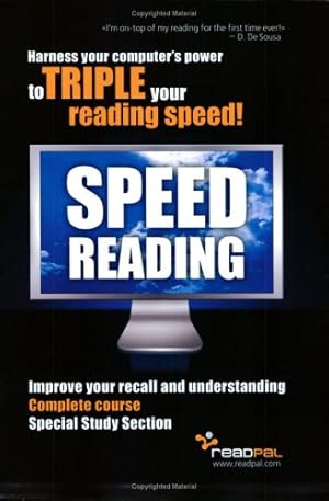 Bild des Verkufers fr Speed Reading - Harness your computer's power to TRIPLE your Reading Speed zum Verkauf von WeBuyBooks