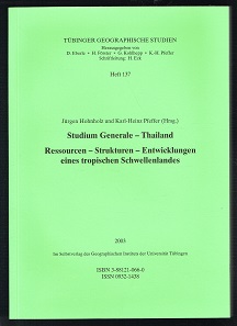 Seller image for Studium Generale - Thailand: Ressourcen, Strukturen, Entwicklungen eines tropischen Schwellenlandes. - for sale by Libresso Antiquariat, Jens Hagedorn