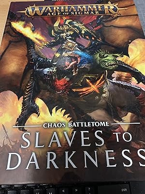 Seller image for Games Workshop Warhammer Age of Sigmar Battletome: Slaves to Darkness for sale by Cotswold Rare Books