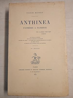 Anthinea - d'Athènes à Florence