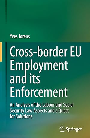 Seller image for Cross-border EU Employment and its Enforcement for sale by moluna