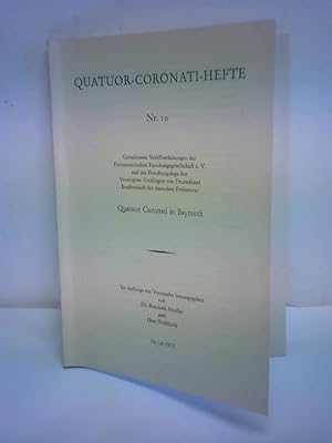 Quatuor-Coronati-Hefte Nr. 10, Herbst 1973