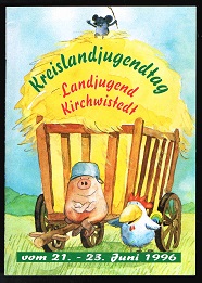 Bild des Verkufers fr Kreislandjugendtag Landjugend Kirchwistedt vom 21.-23. Juni 1996. - zum Verkauf von Libresso Antiquariat, Jens Hagedorn