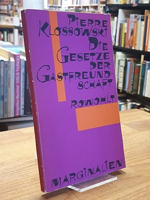 Pierre Klossowski oder Die Sprache des Körpers - Marginalien zu 'Die Gesetze der Gastfreundschaft',