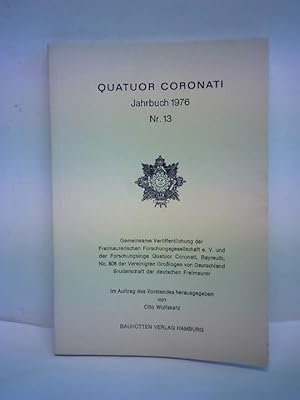 Quatuor Coronati Jahrbuch 1976, Heft-Nr. 13