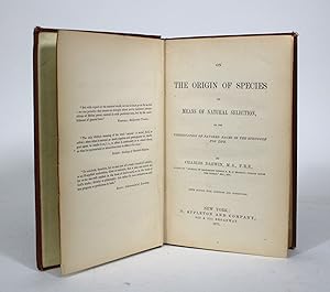 Bild des Verkufers fr On the Origin of Species by Means of Natural Selection, or the Preservation of Favored Races in the Struggle for Life zum Verkauf von Minotavros Books,    ABAC    ILAB