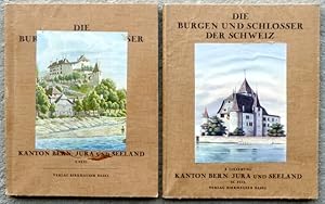 Imagen del vendedor de [Die Burgen und Schlsser der Schweiz. Lieferung 7 u. 8] : Die Burgen und Schlsser des Kantons Bern, Jura und Seeland. I/II Teil [A bis Ne, bzw. Ni bis Z u. Nachtrag zu Teil I: Aarberg, Erlach, Biel]. a la venta por Franz Khne Antiquariat und Kunsthandel