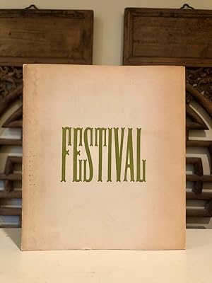 Seller image for Festival Spring Poetry Festival at Wesleyan 1960 for sale by Long Brothers Fine & Rare Books, ABAA
