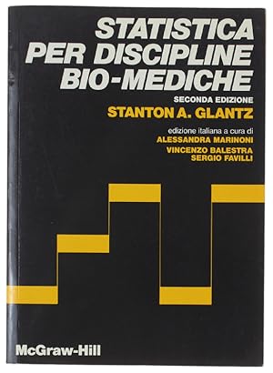 Bild des Verkufers fr STATISTICA PER DISCIPLINE BIO-MEDICHE.: zum Verkauf von Bergoglio Libri d'Epoca