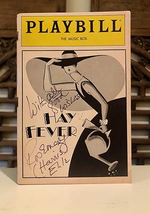 Playbill Vol. 86 no. 2, February 1986: Hay Fever at The Music Box