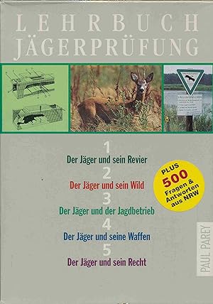 Bild des Verkufers fr Lehrbuch Jgerprfung. Ein Lehrbuch in fnf Bnden. zum Verkauf von Antiquariat Bernhardt