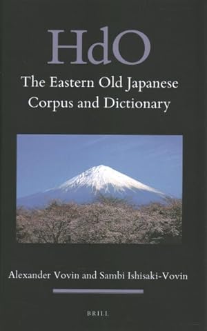 Seller image for Eastern Old Japanese Corpus and Dictionary for sale by GreatBookPrices