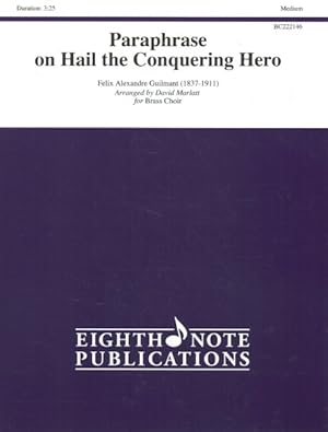 Immagine del venditore per Paraphrase on Hail the Conquering Hero : Score & Parts venduto da GreatBookPrices