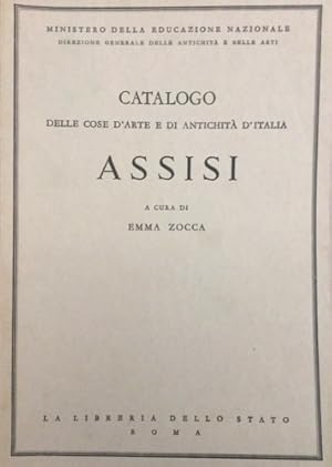 Immagine del venditore per Catalogo delle cose d'arte e di antichit d'Italia: Assisi. venduto da FIRENZELIBRI SRL