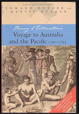 Image du vendeur pour Voyage to Australia and the Pacific 1791-1793 mis en vente par Fine Print Books (ABA)