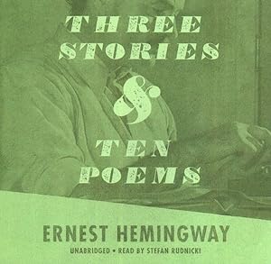 Bild des Verkufers fr Three Stories & Ten Poems zum Verkauf von GreatBookPrices