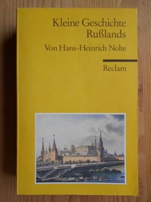 Bild des Verkufers fr Kleine Geschichte Rulands : mit Tabellen. von / Reclams Universal-Bibliothek ; Nr. 9696 zum Verkauf von Antiquariat Rohde