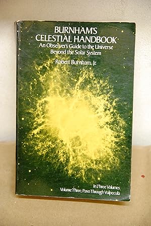 Bild des Verkufers fr burnham's celestial handbook observer guide to the universe beyond the solar system vol. three NUOVO zum Verkauf von STUDIO PRESTIFILIPPO NUNZINA MARIA PIA