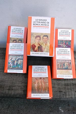 Image du vendeur pour lo spazio letterario di roma antica 5 vol nuovissimi in cofanetto mis en vente par STUDIO PRESTIFILIPPO NUNZINA MARIA PIA