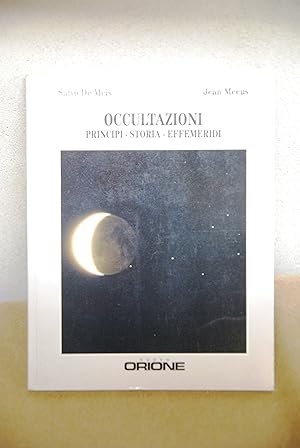 Image du vendeur pour occultazioni principi storia effemeridi NUOVO mis en vente par STUDIO PRESTIFILIPPO NUNZINA MARIA PIA