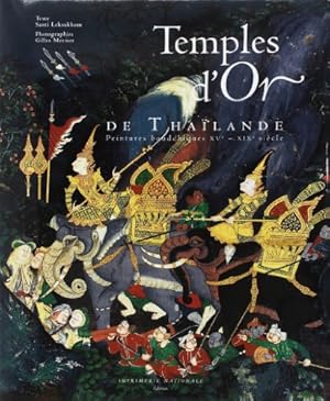 Imagen del vendedor de Temples d'or de Thalande a la venta por Papier Mouvant