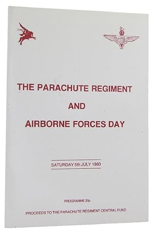 THE PARACHUTE REGIMENT AND AIRBBORNE FORCES DAY, Saturday 5th July 1990. Programme