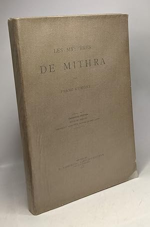 Image du vendeur pour Les mystres de Mithra mis en vente par crealivres