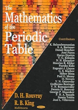 Imagen del vendedor de Mathematics Of The Periodic Table a la venta por GreatBookPricesUK