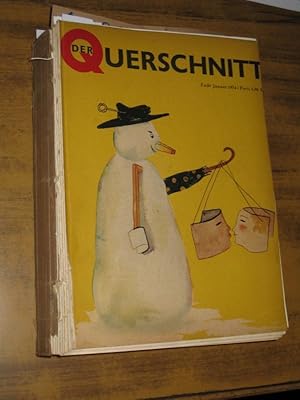 Querschnitt. XIV. Jahrgang 1934 komplett mit allen 12 Nummern, Januar bis Dezember 1934.