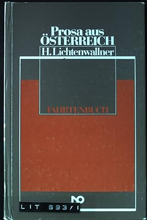 Image du vendeur pour Fahrtenbuch. Prosa aus sterreich mis en vente par books4less (Versandantiquariat Petra Gros GmbH & Co. KG)